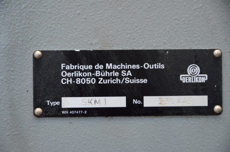 SKM 1 OERLIKON